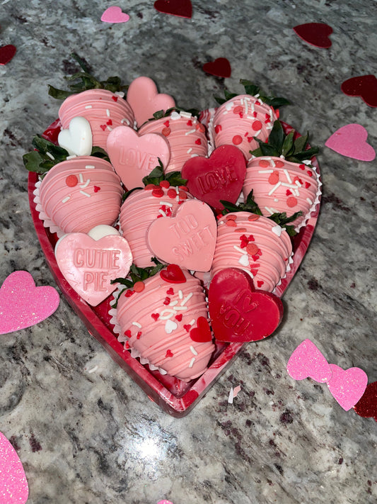 Edible Chocolate Box & Berry Bundle