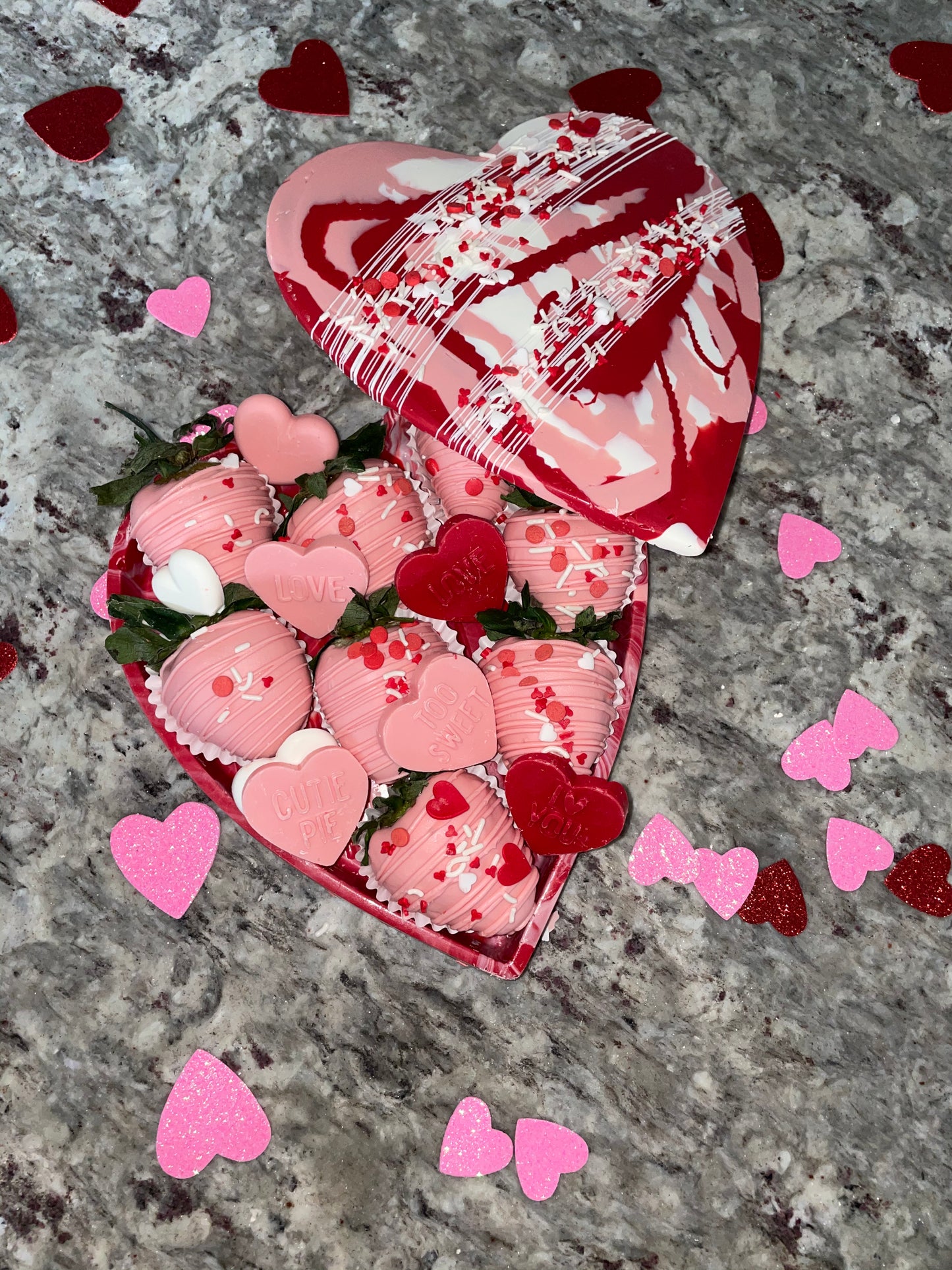Edible Chocolate Box & Berry Bundle